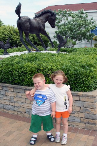 Statue of Misty the Pony
